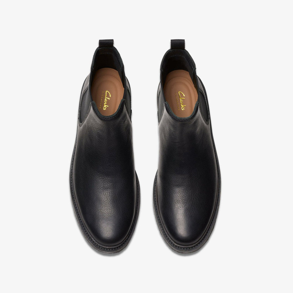 Clarkdale Easy Chelsea Boot Black Leather