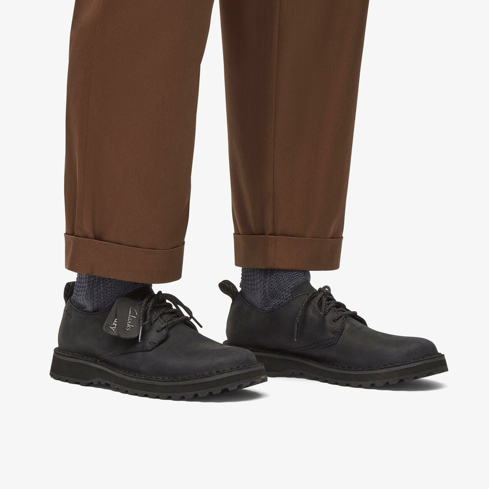 Solsbury Lace Black Leather