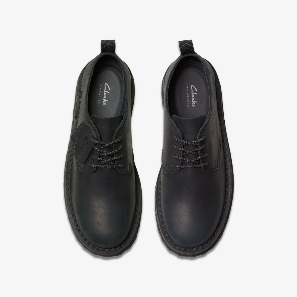 Solsbury Lace Black Leather