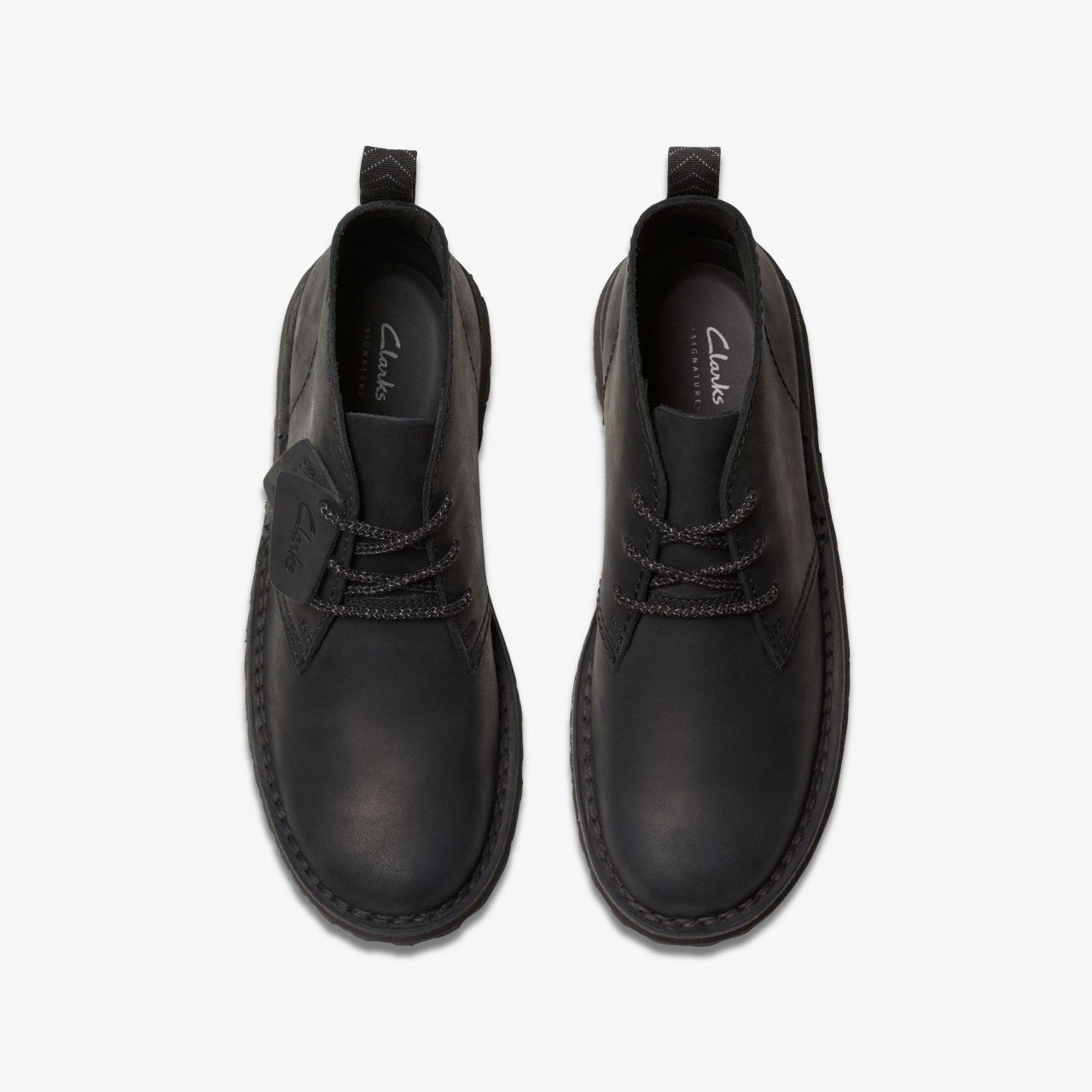 Solsbury Desert Boot Black Leather