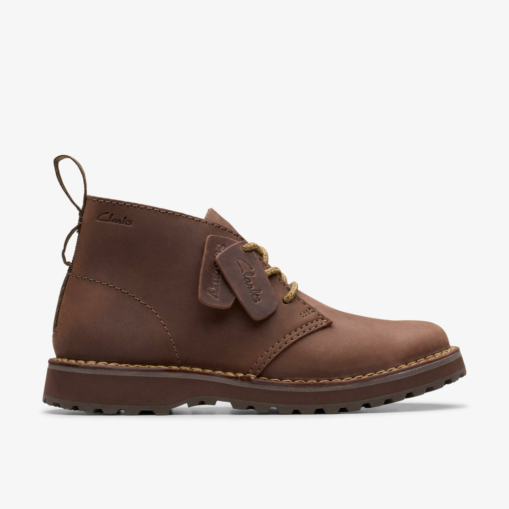 Solsbury Desert Boot Dark Brown Leather