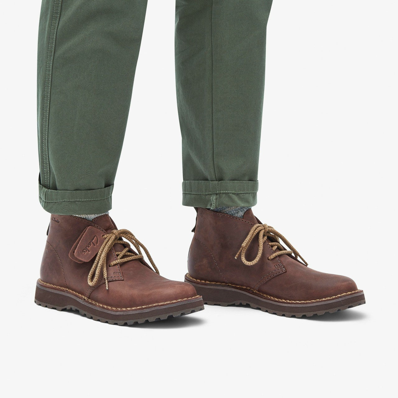 Solsbury Desert Boot Dark Brown Leather