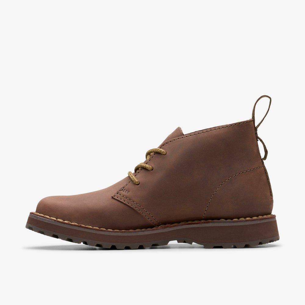 Solsbury Desert Boot Dark Brown Leather