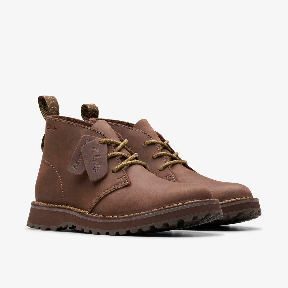 Solsbury Desert Boot Dark Brown Leather