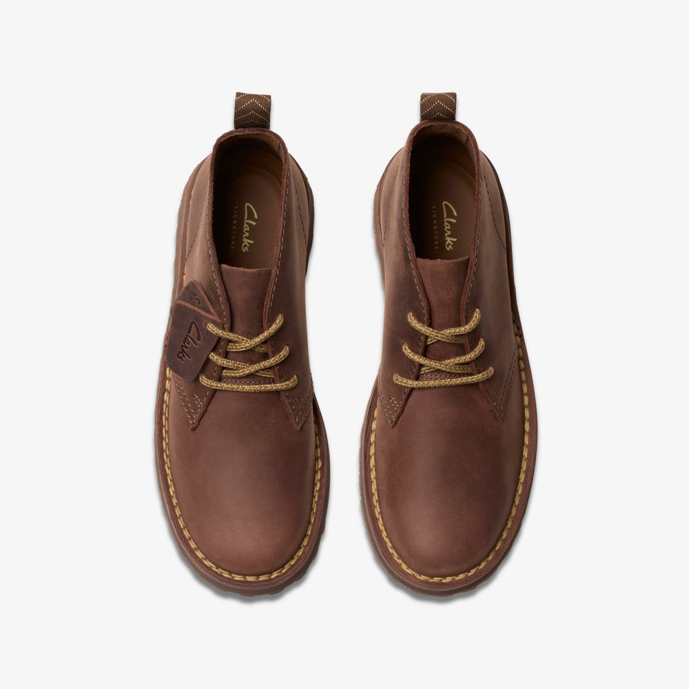 Solsbury Desert Boot Dark Brown Leather