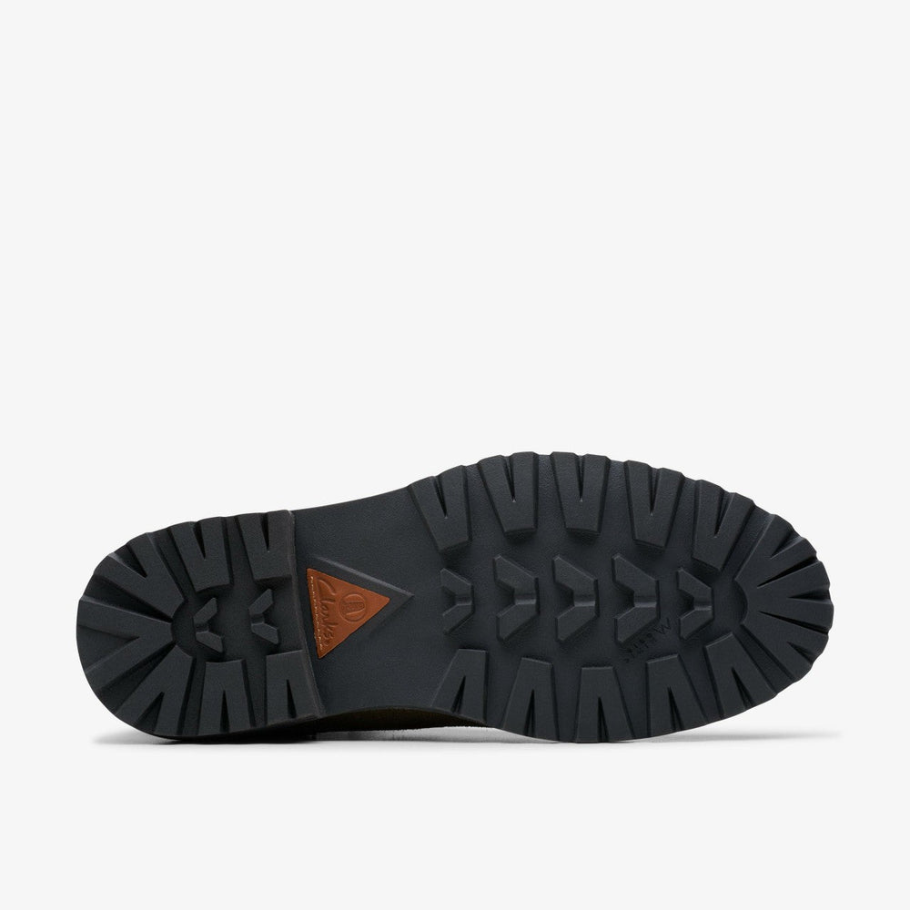 Clarkridge Hi Black Leather