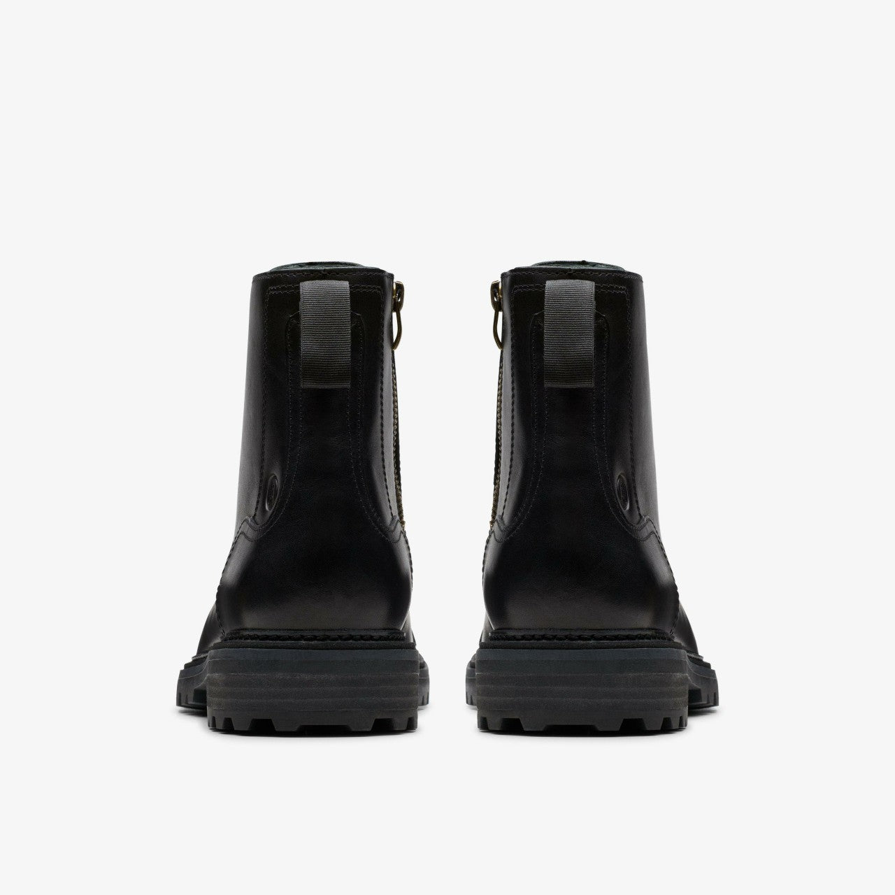 Clarkridge Hi Black Leather