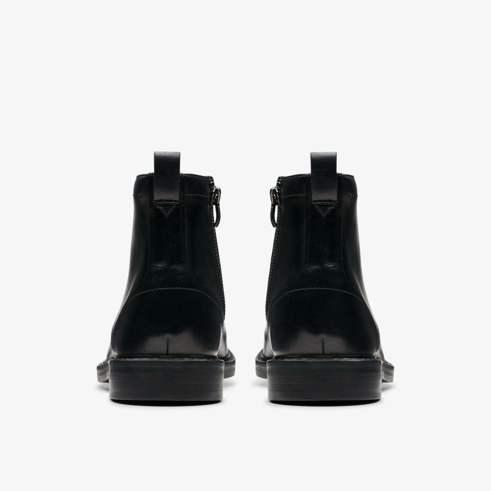 Aldwin Cap Black Leather