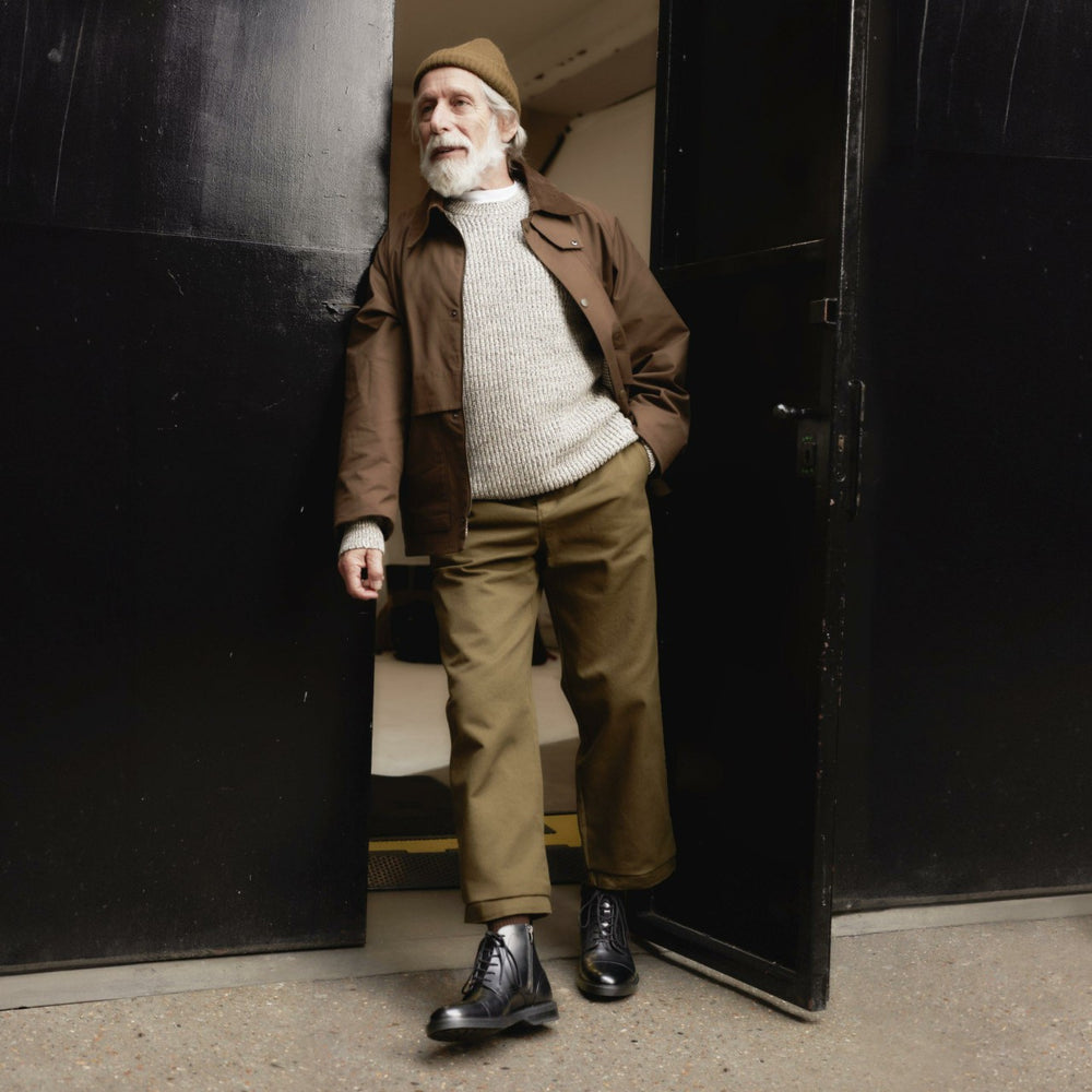 Aldwin Cap Black Leather