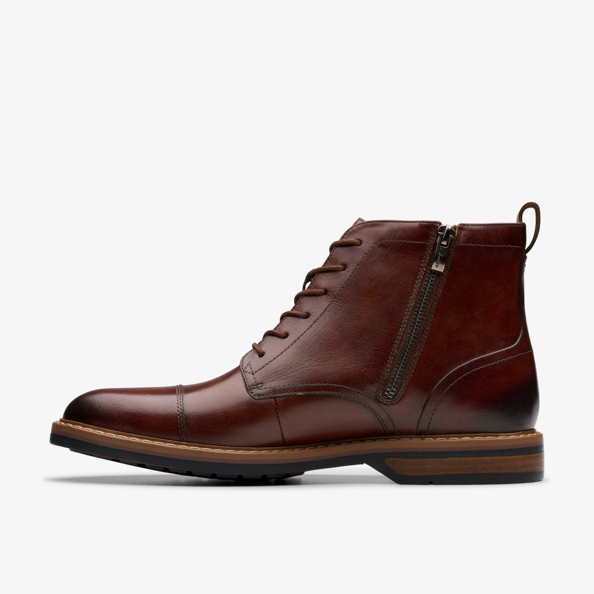 Aldwin Cap Mid Tan Leather