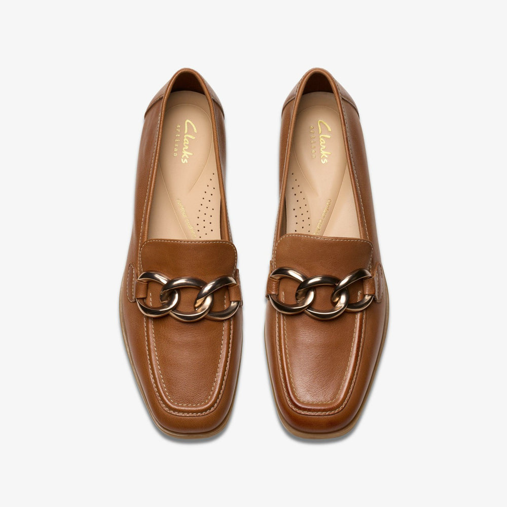 Sarafyna Iris Loafer Tan Leather
