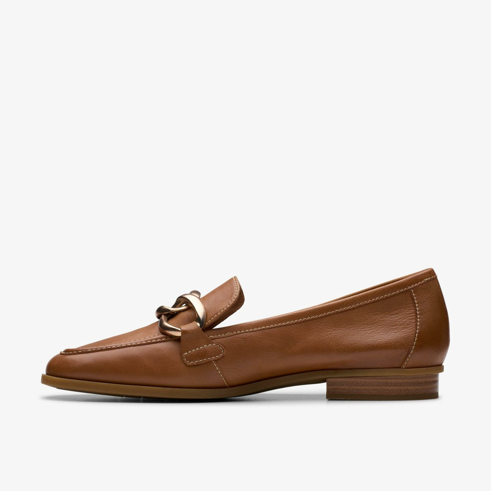 Sarafyna Iris Loafer Tan Leather