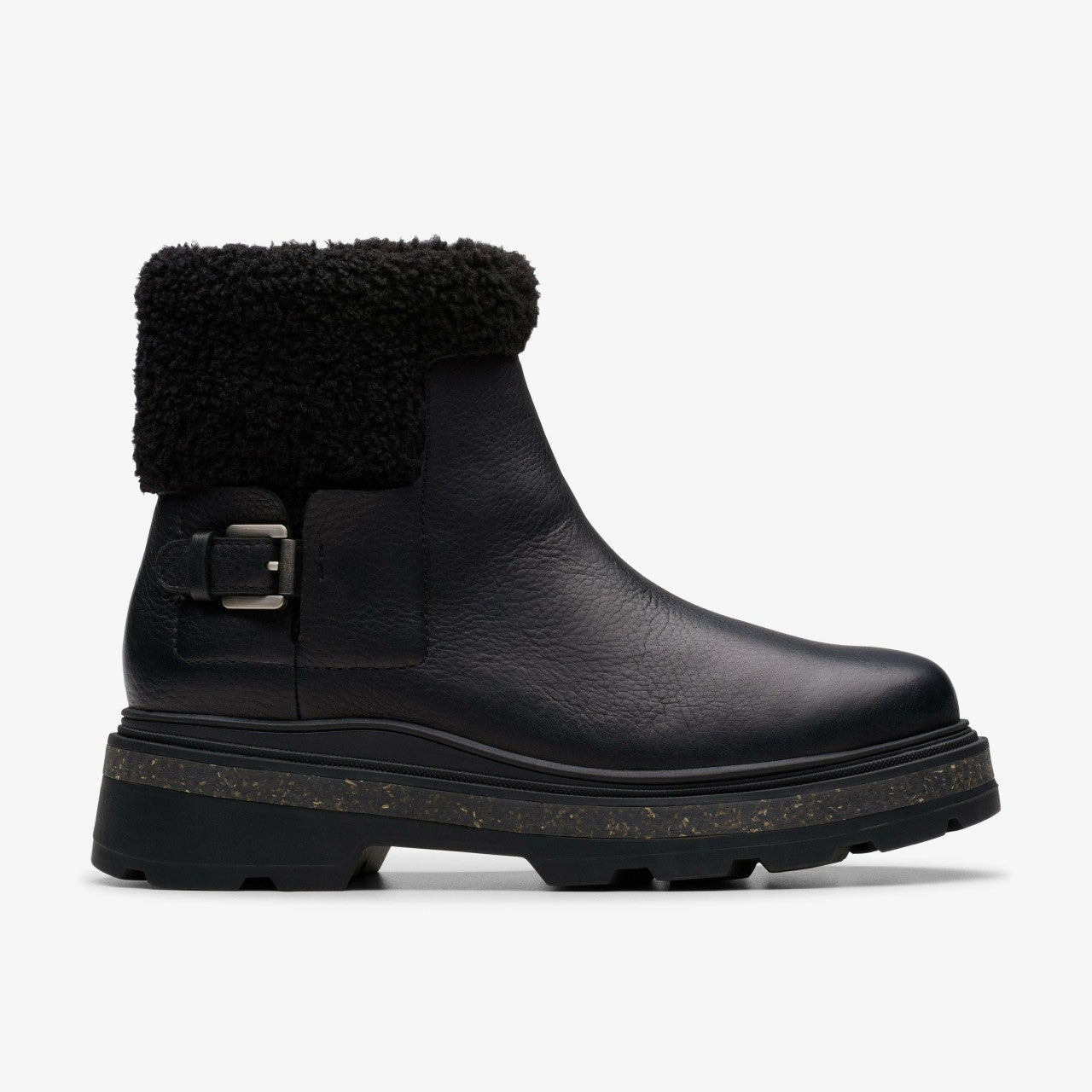 Hencroft Madi Waterproof Black Warmlined Leather