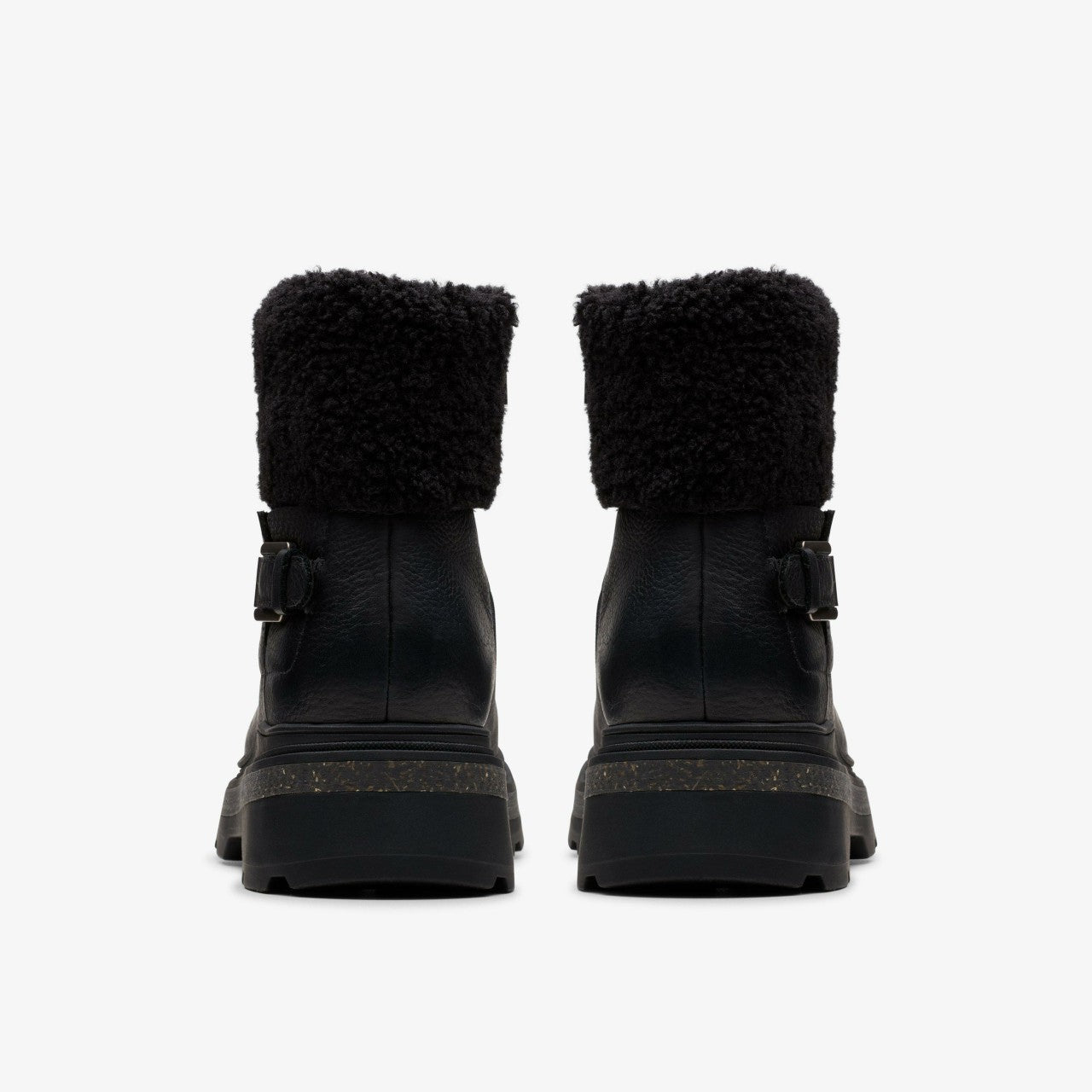 Hencroft Madi Waterproof Black Warmlined Leather