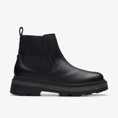 Hencroft Step Waterproof Black Leather