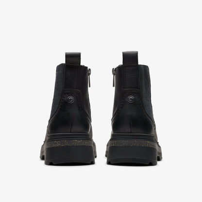 Hencroft Step Waterproof Black Leather