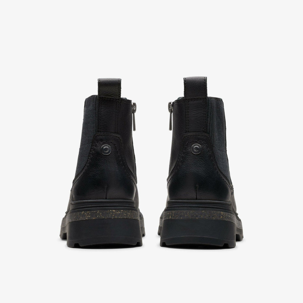 Hencroft Step Waterproof Black Leather