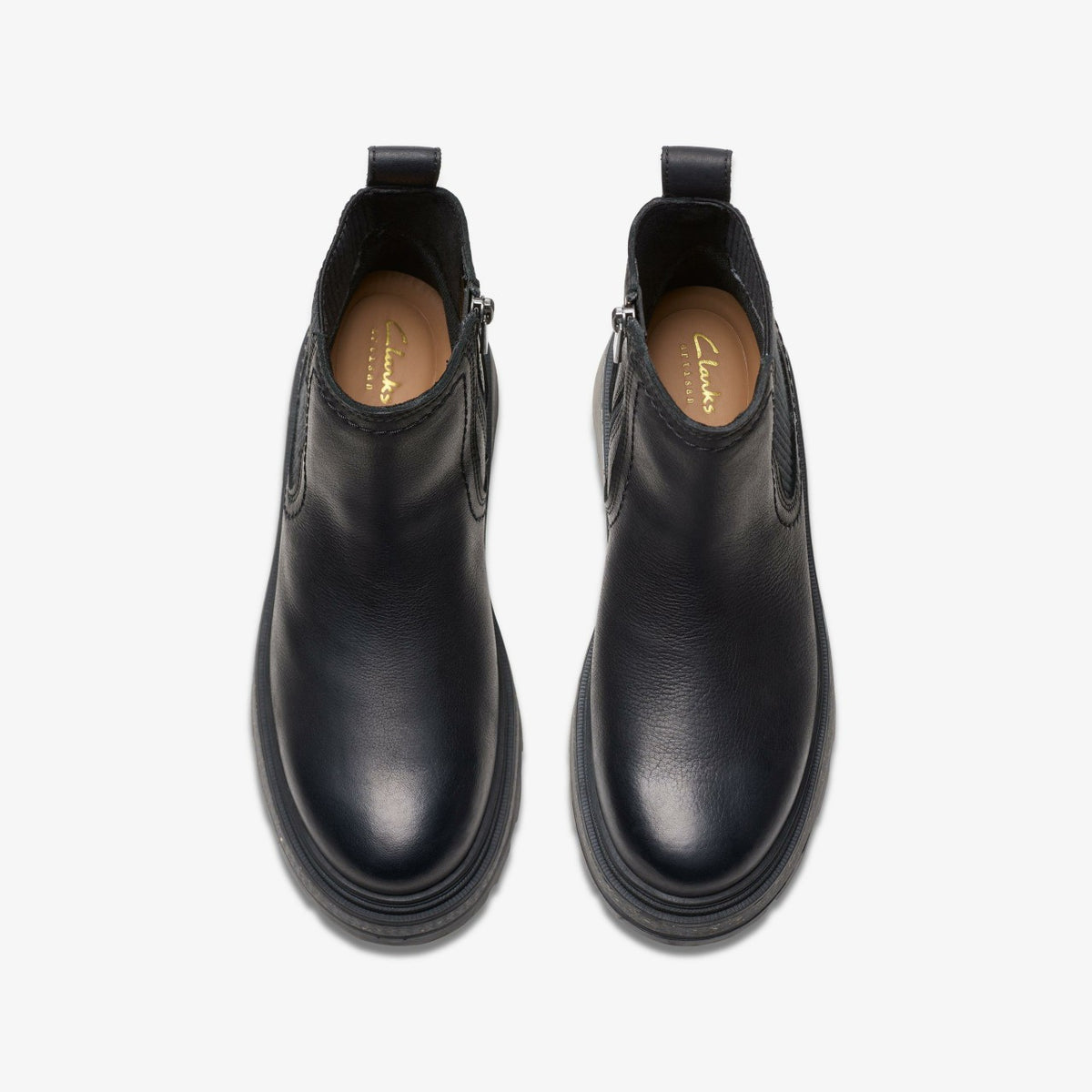 Hencroft Step Waterproof Black Leather