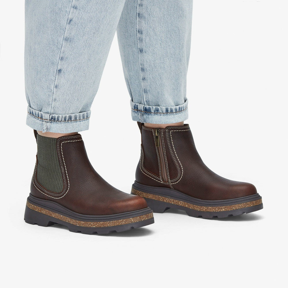 Hencroft Step Waterproof Brown Leather