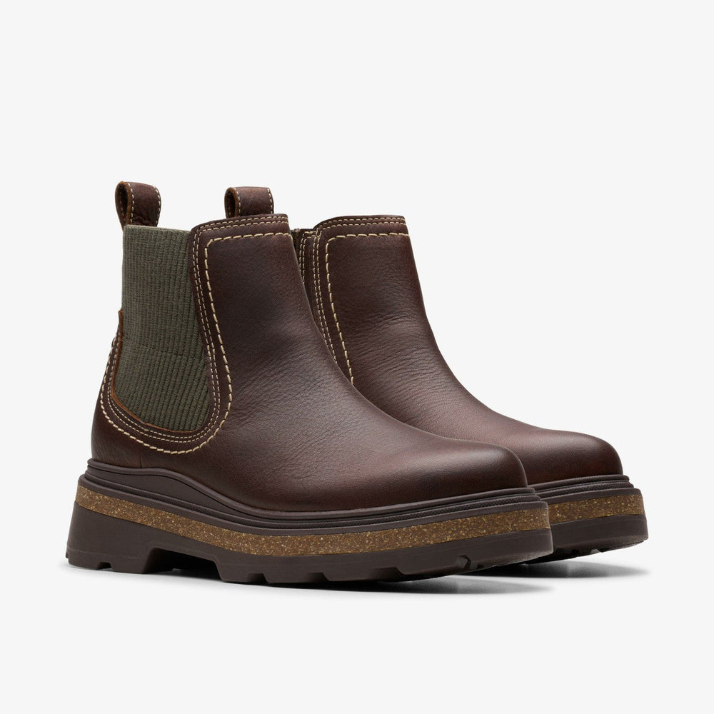 Hencroft Step Waterproof Brown Leather