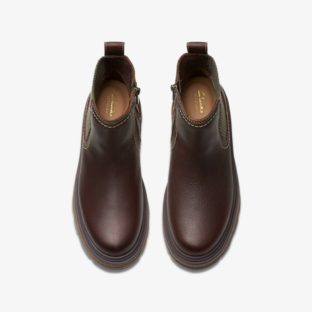 Hencroft Step Waterproof Brown Leather