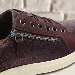 Nalle Lace Wine Interest Leather