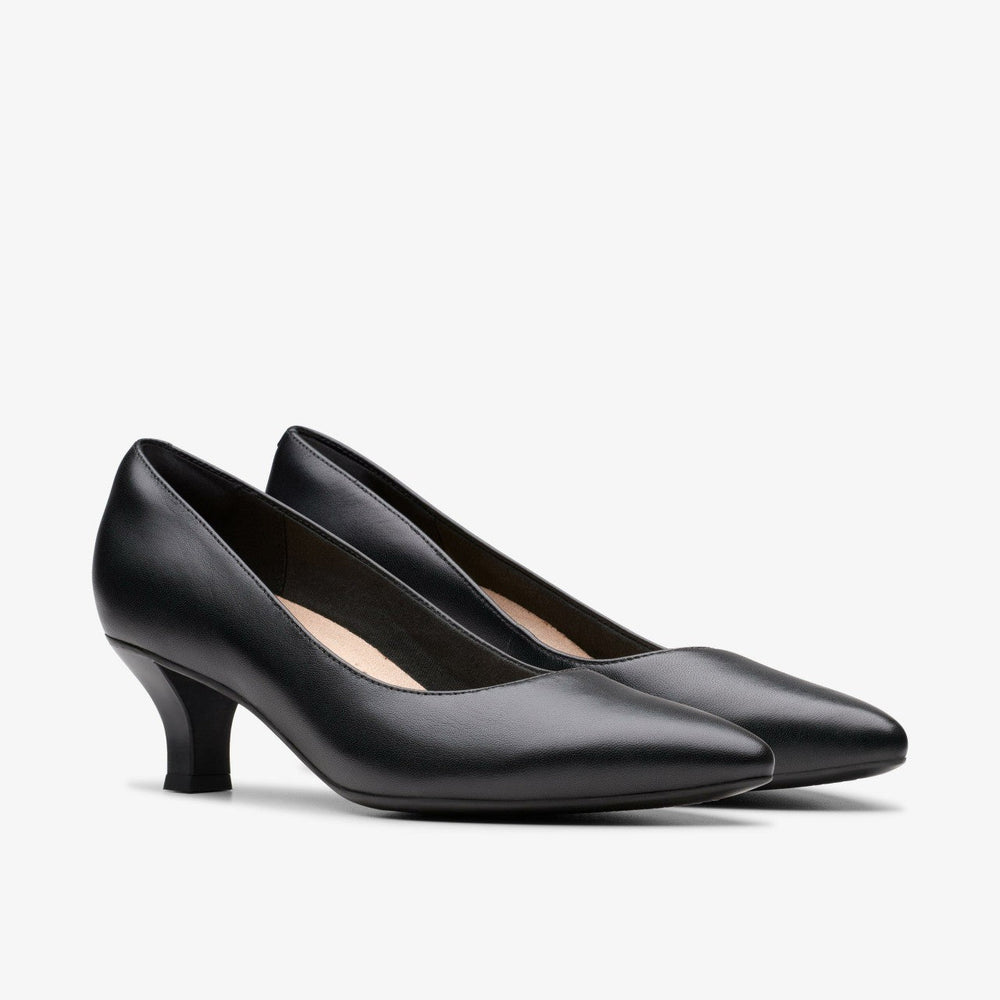 Kepley Vine Black Leather