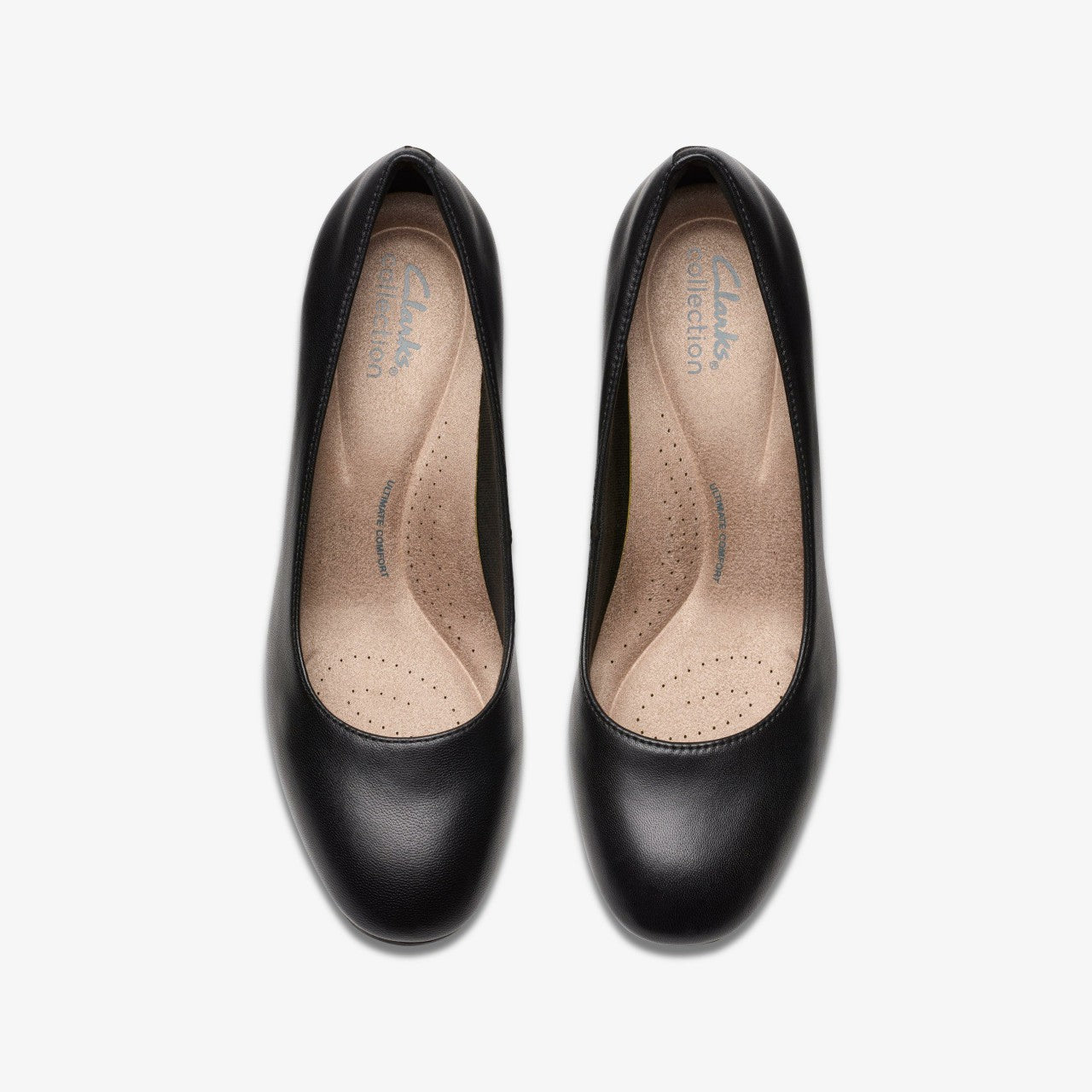 Olivette Pearl Black Leather