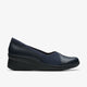 Navy Leather