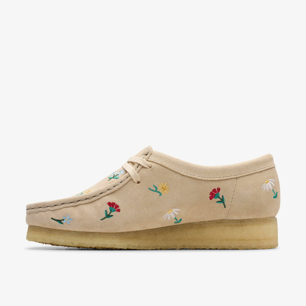 Wallabee Taupe Embroidery