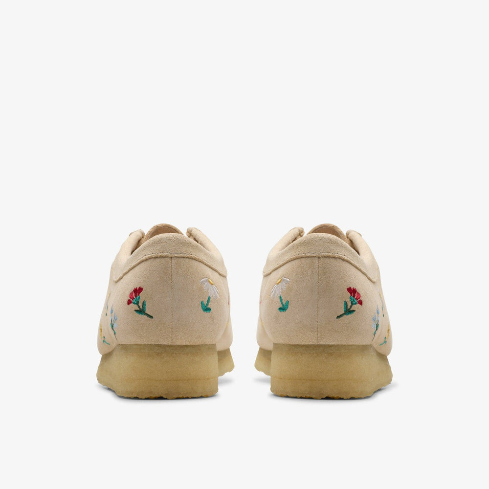 Wallabee Taupe Embroidery