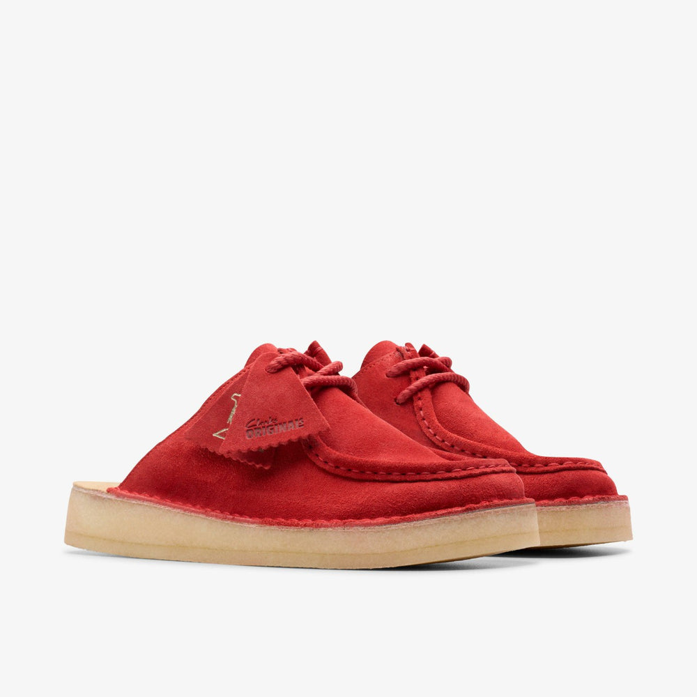 Desert Nomad Mule Red Suede