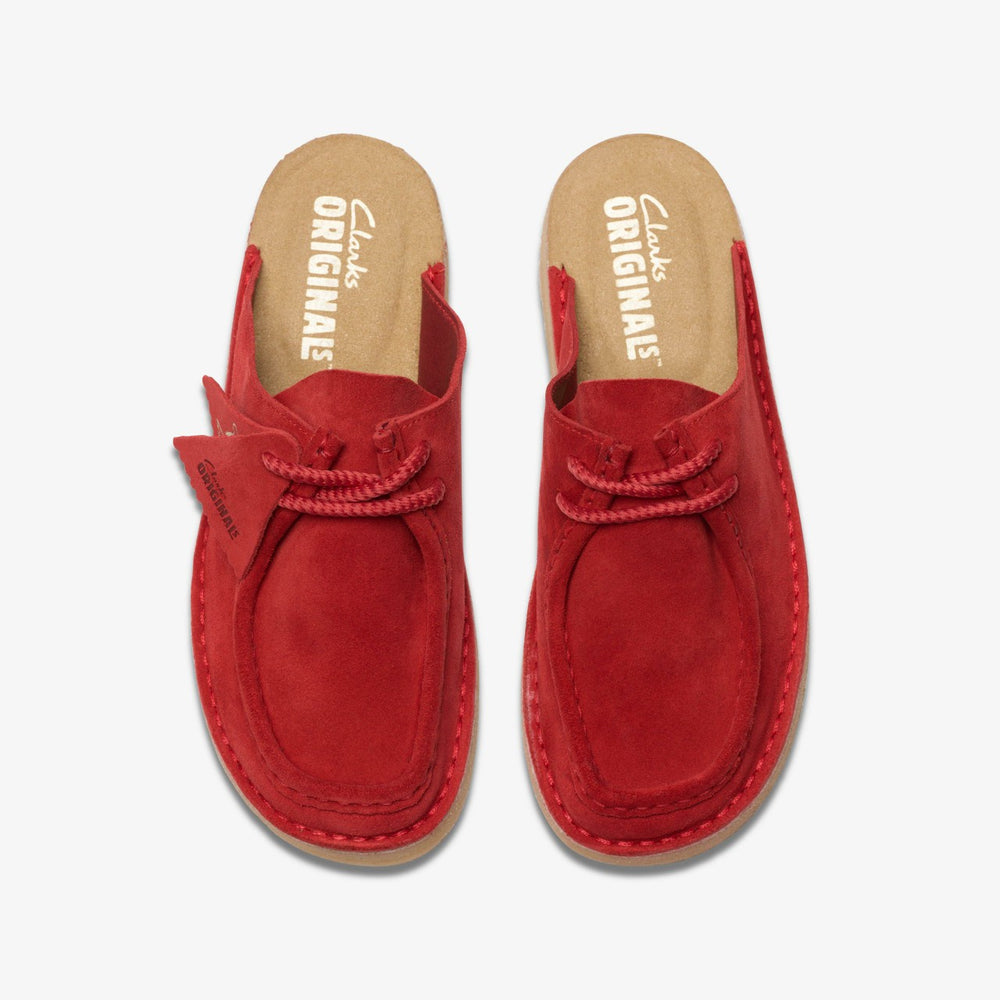 Desert Nomad Mule Red Suede
