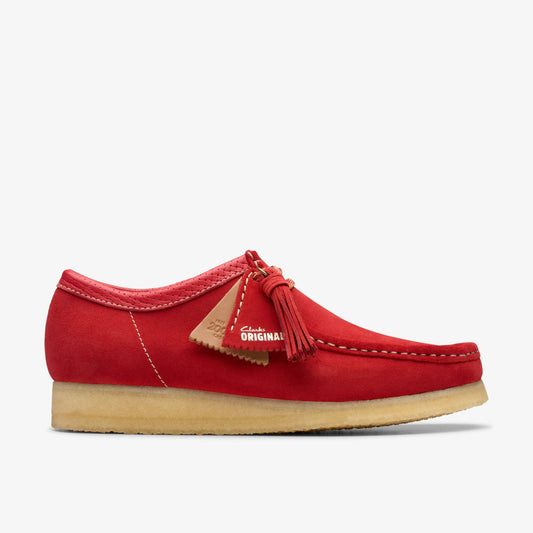 Wallabee Red Suede