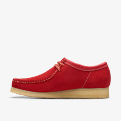 Wallabee Red Suede