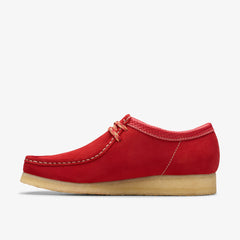 Wallabee Red Suede
