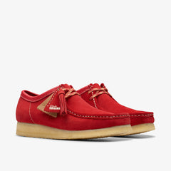 Wallabee Red Suede