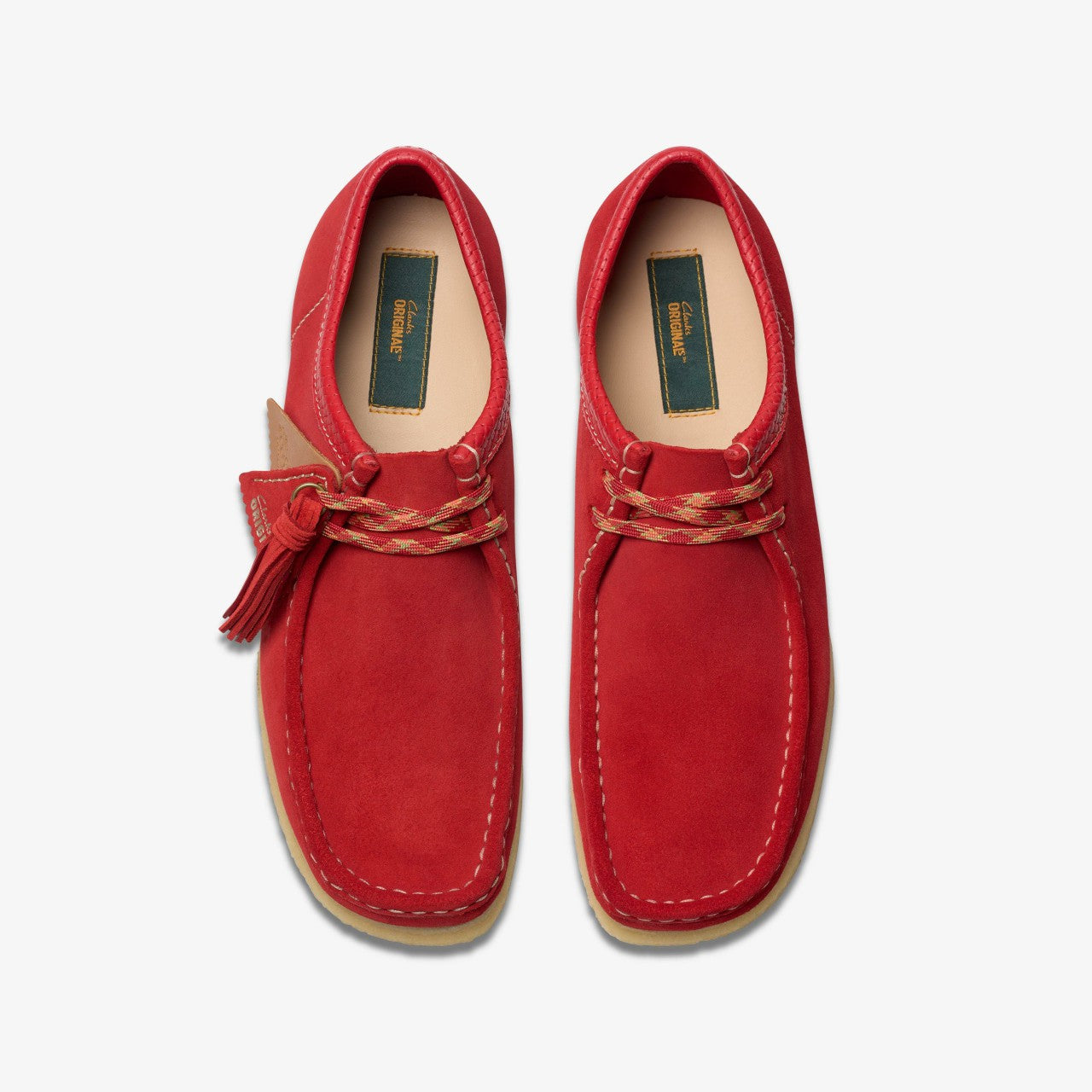 Wallabee Red Suede
