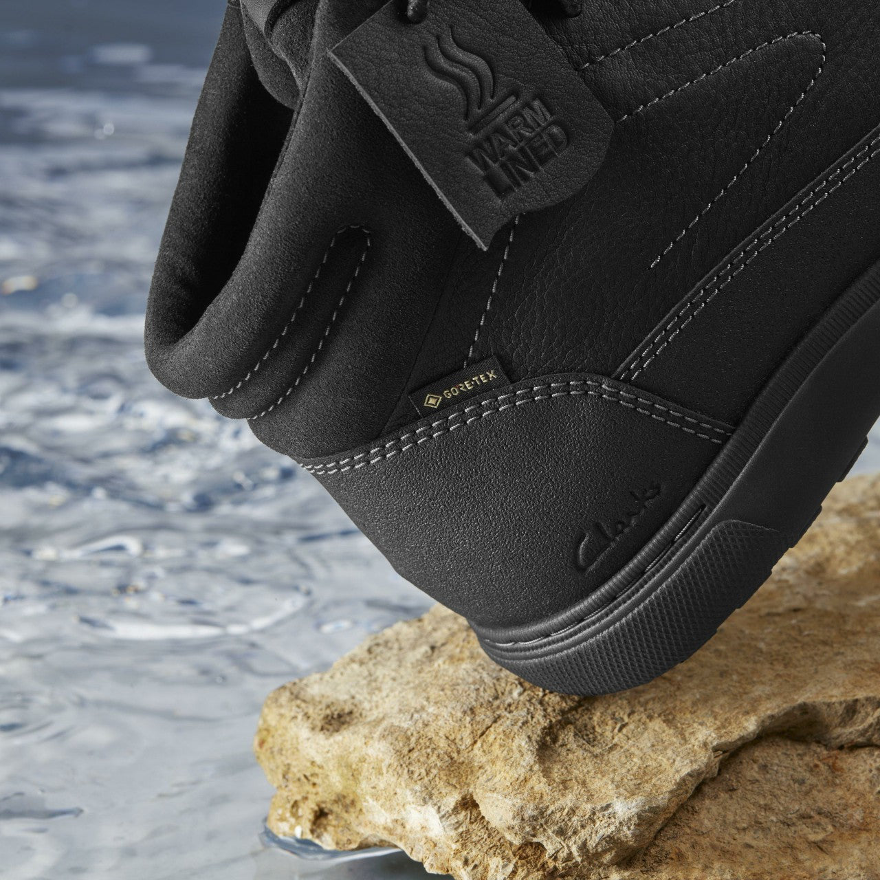 Mapstone Hi GORE-TEX Black Warmlined Leather