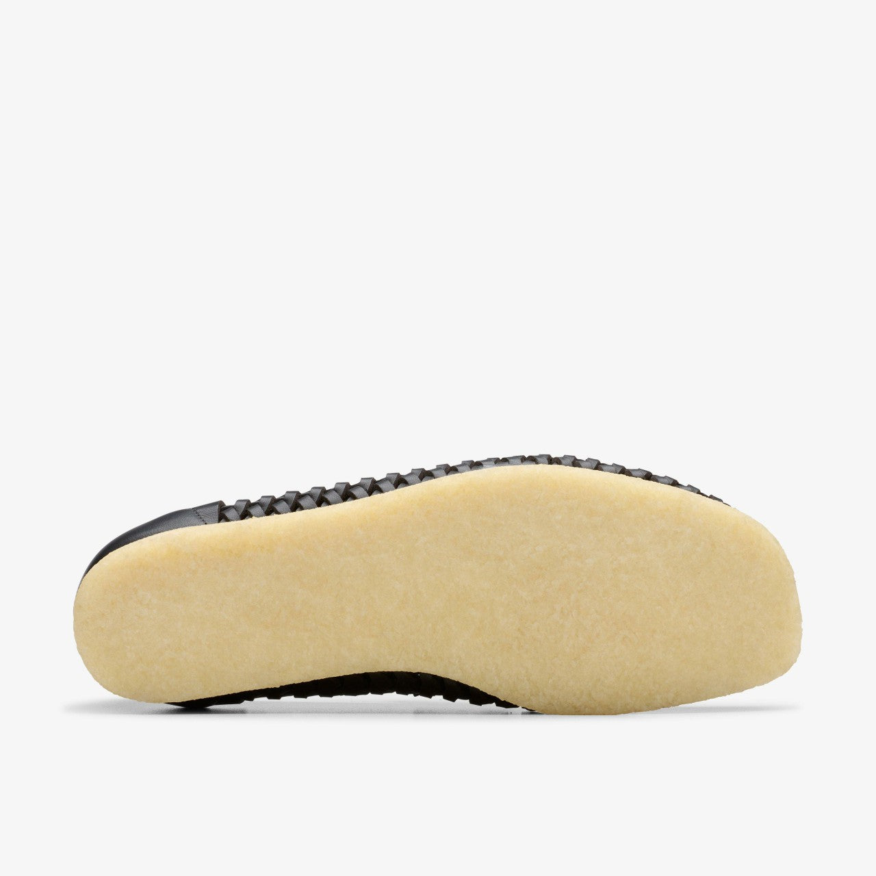 Wallabee Penny Weave Black Leather