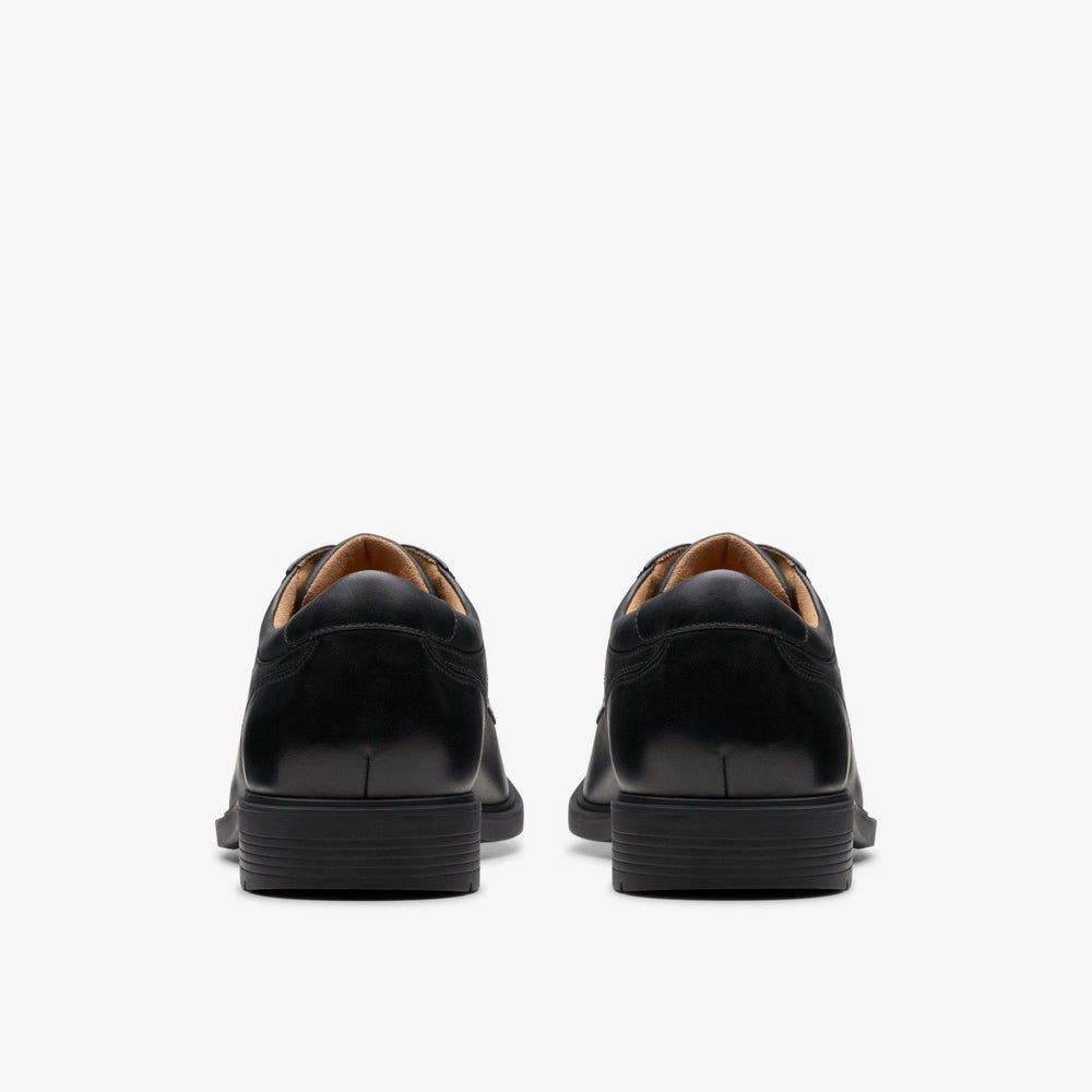 Eldredge Plain Black Leather