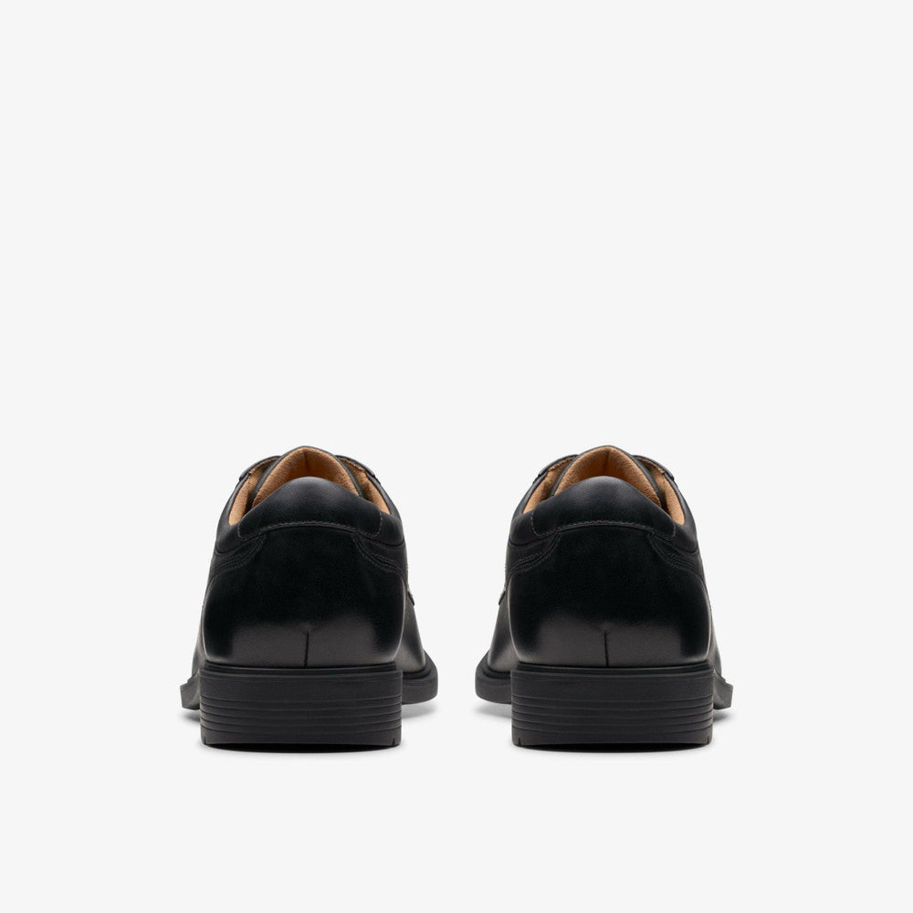 Eldredge Plain Black Leather