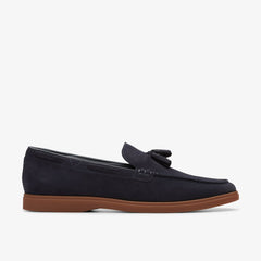 Torford Tassel Navy Suede