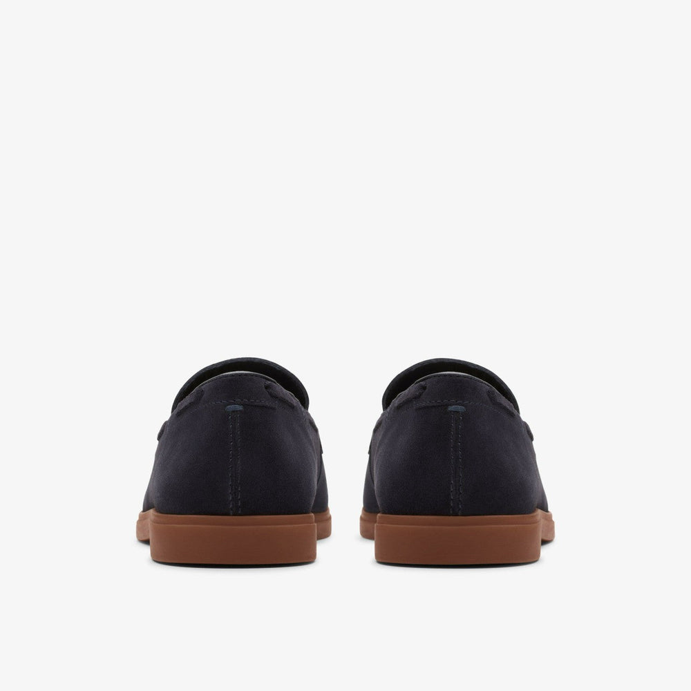Torford Tassel Navy Suede