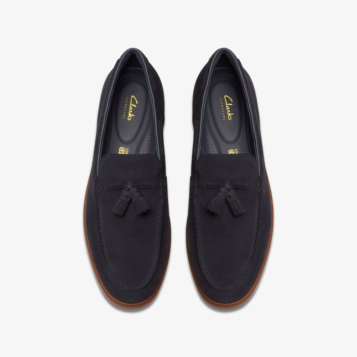 Torford Tassel Navy Suede