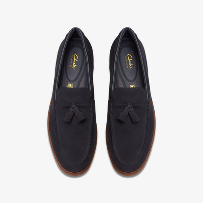 Torford Tassel Navy Suede