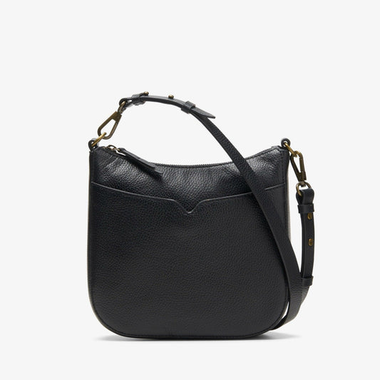 Topsham Willow Black Leather