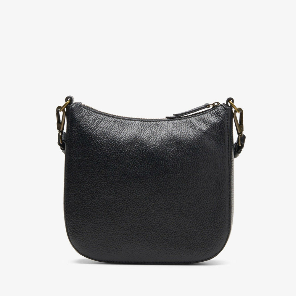 Topsham Willow Black Leather