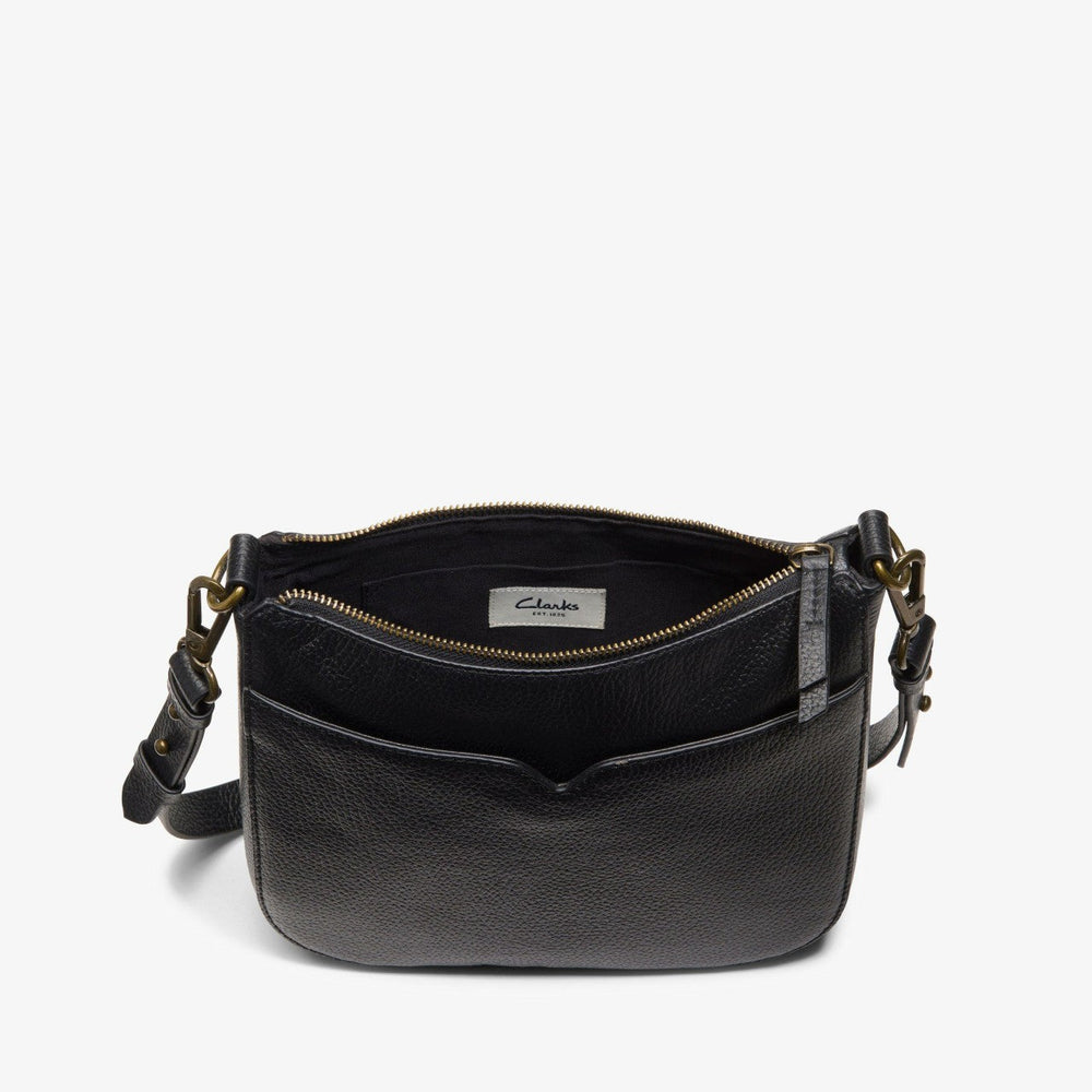 Topsham Willow Black Leather