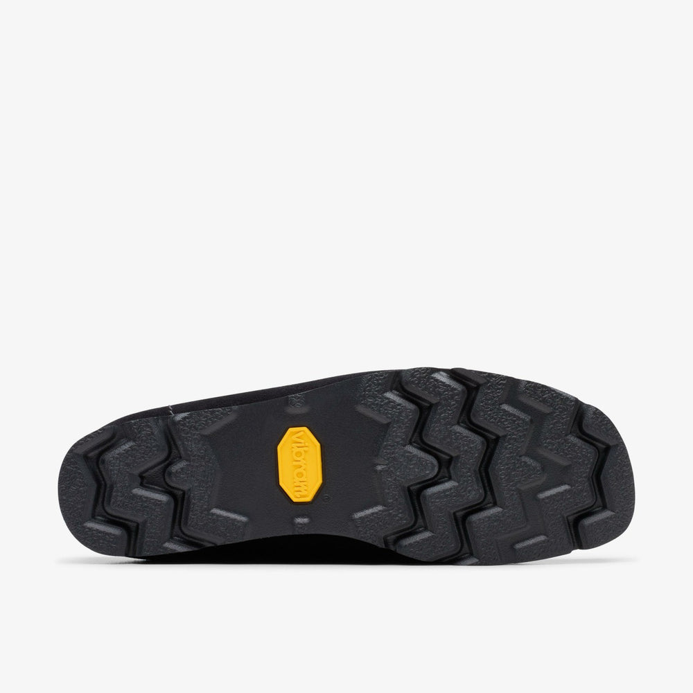 Wallabee Slip Black Suede